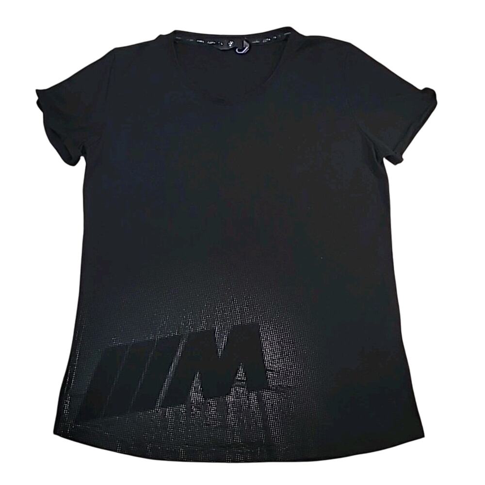 BMW Logo Tee Large Black Luxury Motorsport Graphic Shirt Luxe Car Streetwear